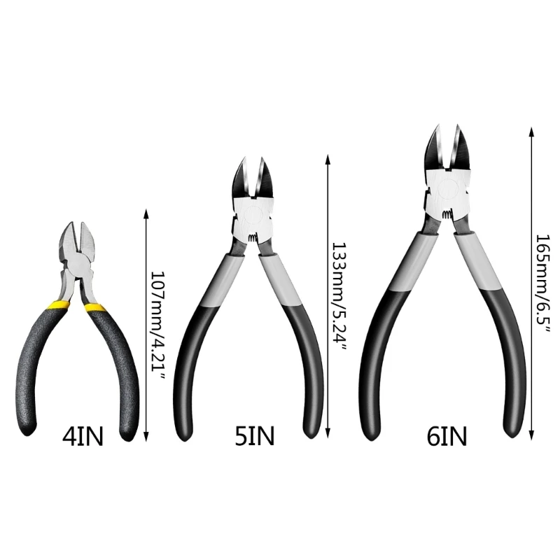 Diagonal Flush Cutter Side Cutting Pliers Electronics Pliers for Reeled Terminals F1CD