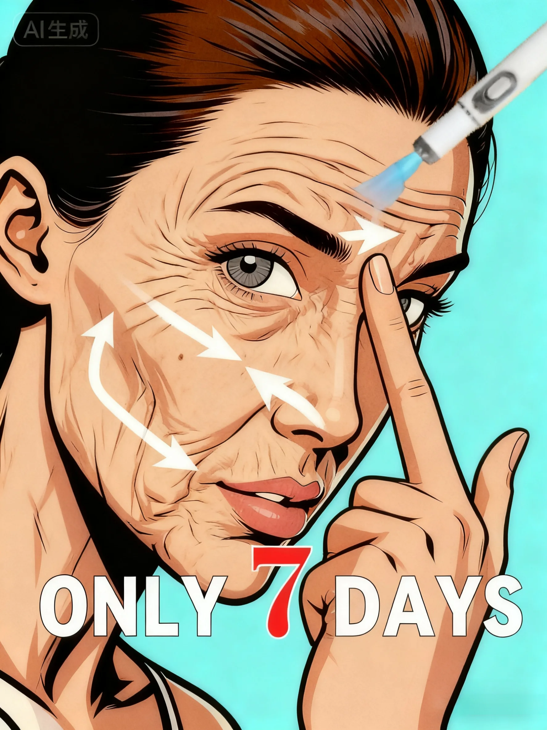 주름이 99% 사라지는 더 젊어지는 얼굴 관리 도구