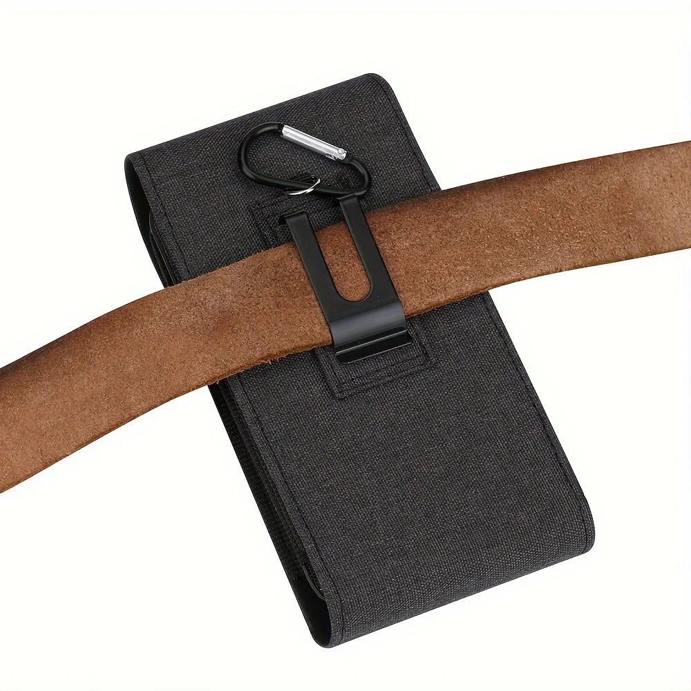 Personalisierte taktische Doppel-Handyhülle mit Riemen | EDC-Tasche mit Gürtelschlaufe | Ideal für Arbeit, Wandern, Geschenk für Männer – Detail 7