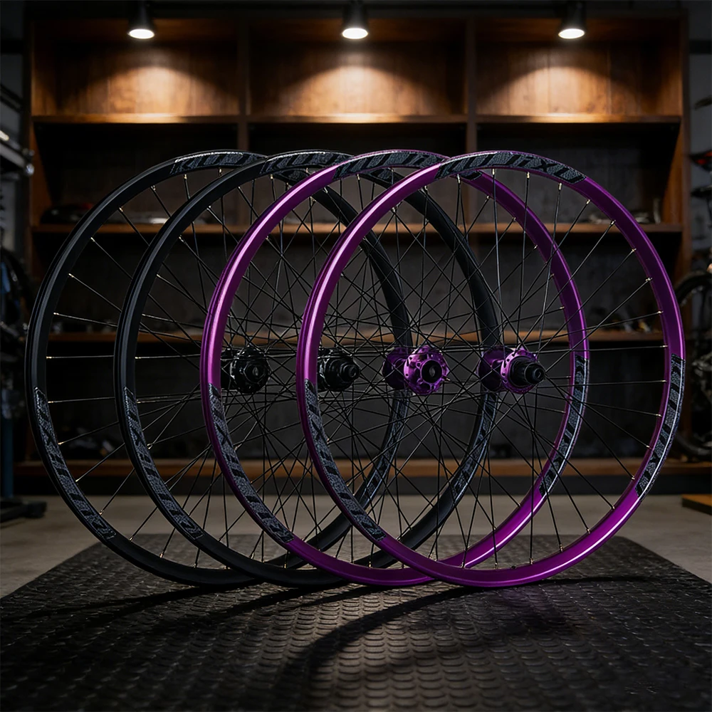 

MTB 36T Ratchet Hub Wheelset 27.5 29 32Hole Disc Brake AM DH Wheelset 110 148 Boost Hub 100 142 Thru 135 QR Clincher Tubeless