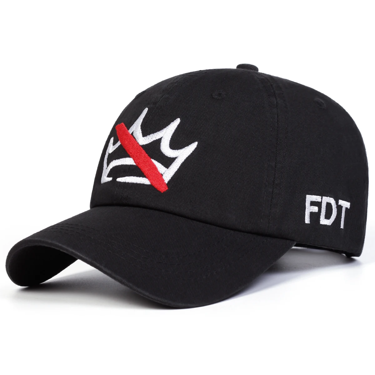 Unisex-Baseballmützen mit Kronen-Stickerei, für Frühling und Herbst, für den Außenbereich, verstellbare Freizeithüte, Sonnenschutzhut, Sportkappe