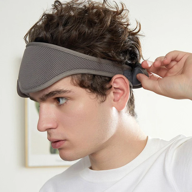 

3D маска для сна, затемняющая маска для сна, регулируемая крышка для глаз, дышащие тени для век для женщин и мужчин, помощь для сна