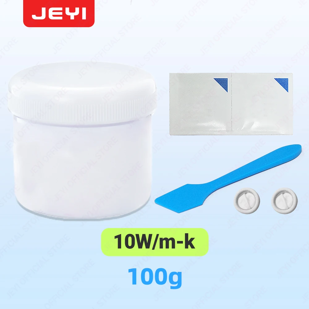 JEYI 10g Wärmeleitpaste 10W/m·K Hochleistungs-Silikon-Wärmeleitpaste, Wärmeleitmittel für PC-CPU-GPU-VGA-Laptop-Kühlkörper – Detail 9