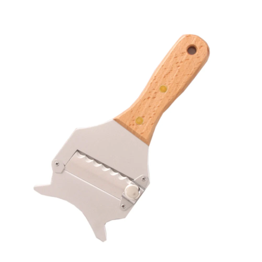 

Chocolate Planer Shaver Truffle Slicer Cheese Kitchen Tool Bamboo Wood Handle Plane Home Gadget Stainless Steel