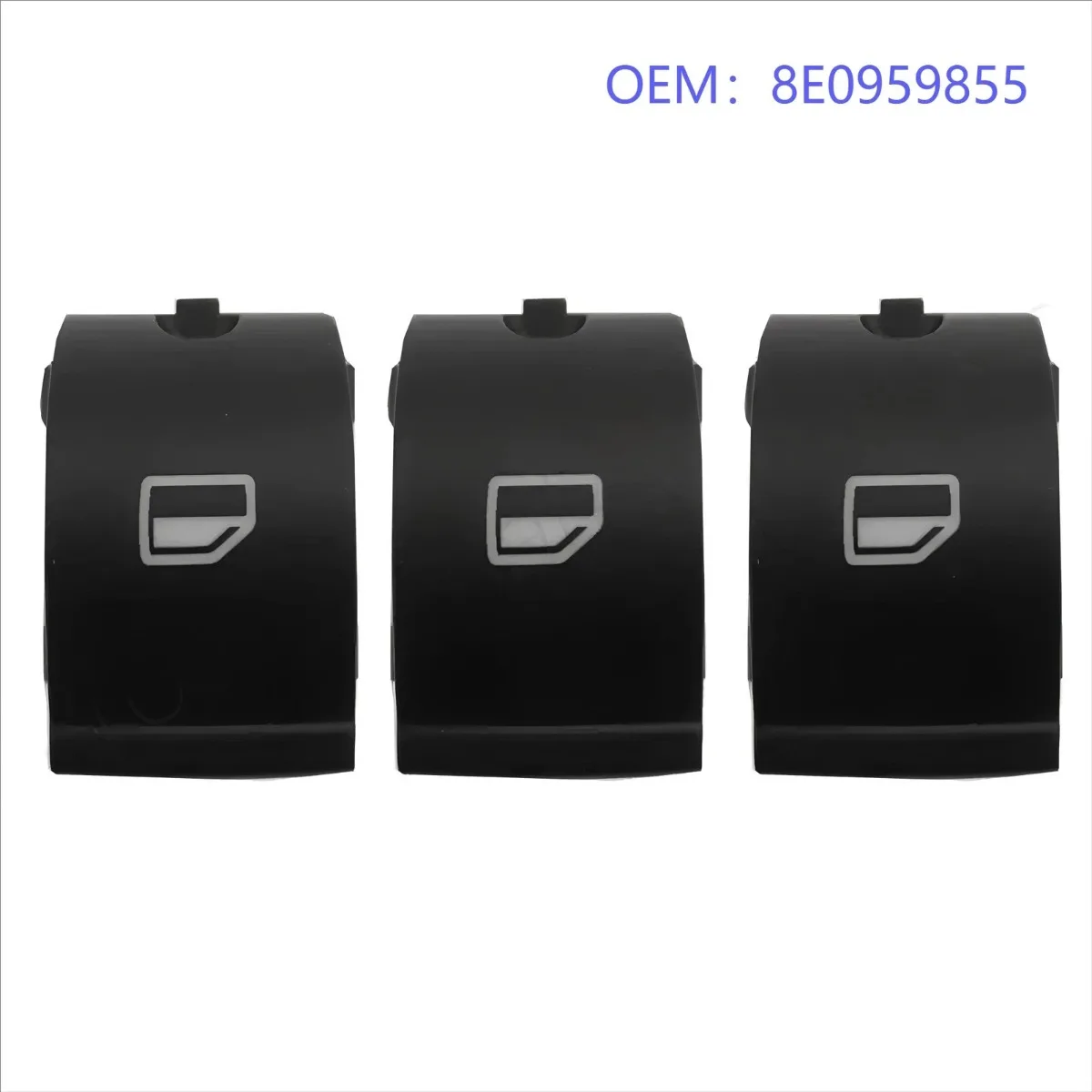 3 or 1pcs Electric Window Switch 4 Pin For Audi A4 B6 B7 TT R8 Seat Exeo Right Left Rear Front 8E0959855 8E0959855A Replace OEM