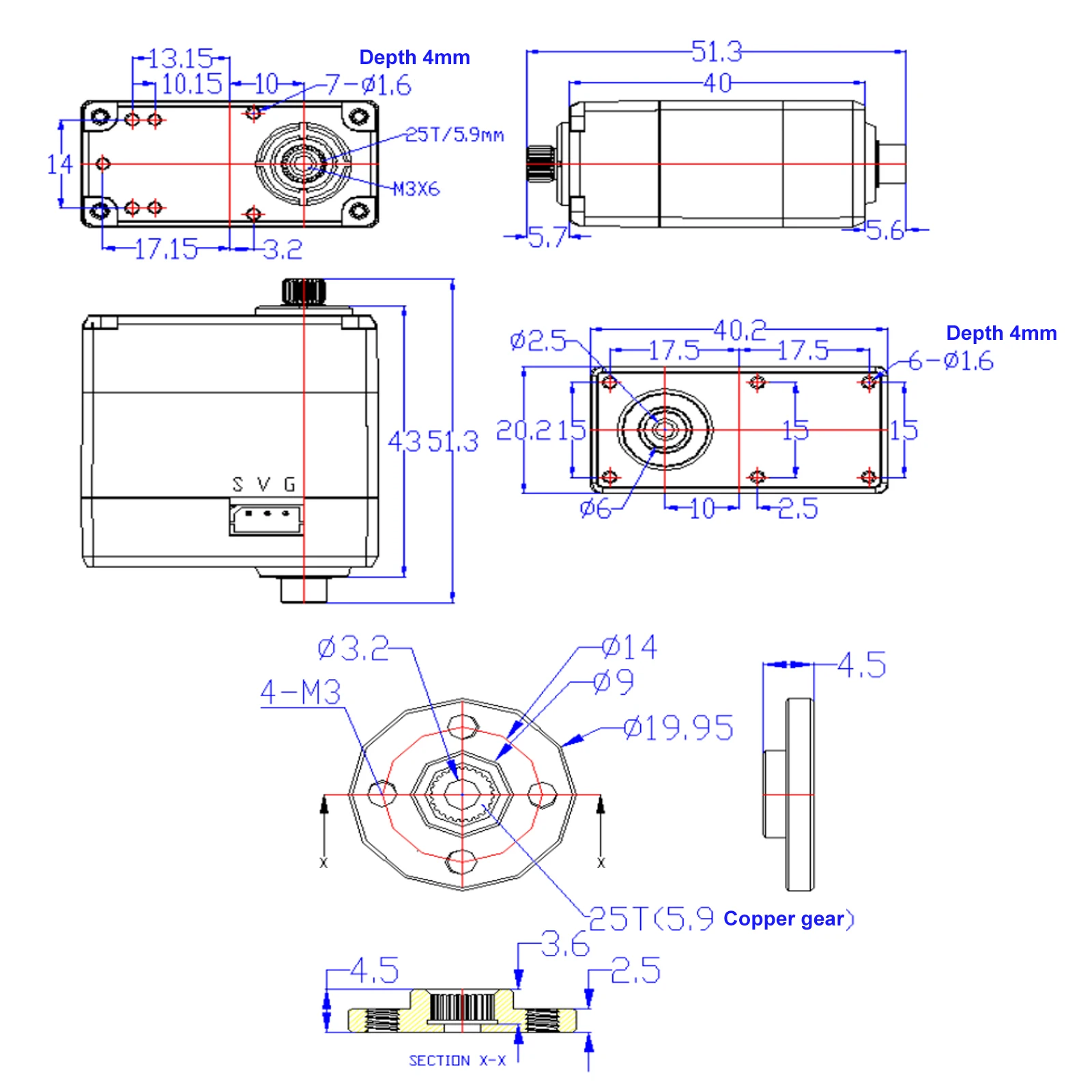 Feetech SCS15 15 كجم ثنائي المحور حافلة تسلسلية سيرفو ميتال جير 180 درجة TTL أجهزة روبوتية مع ردود الفعل الموقف لنموذج الروبوت