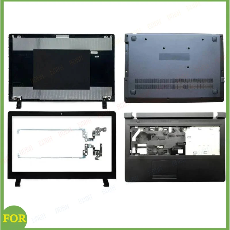 

Новый чехол для ноутбука, нижняя крышка LCD-экрана, подходит для Ideapad 100-15 100-15IBY, задняя крышка, передняя панель, петли, подставка для рук, крышка ABCD.