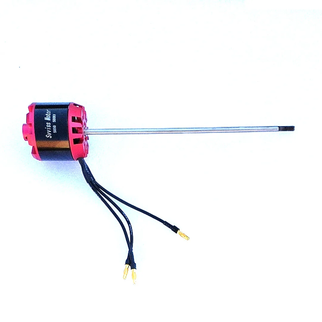5050 Long Shaft Brushless Motor Compatible RC Fishing Bait Boat Model Large Motor Underwater Thruster High Speed Engine