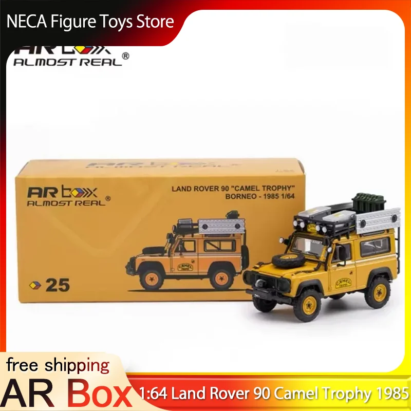 

Almost Real AR Box 1:64 Land Rover 90 Camel Trophy 1985 Diecast Off-Road Model Car Toy Gift For Adults & Fans In Stock