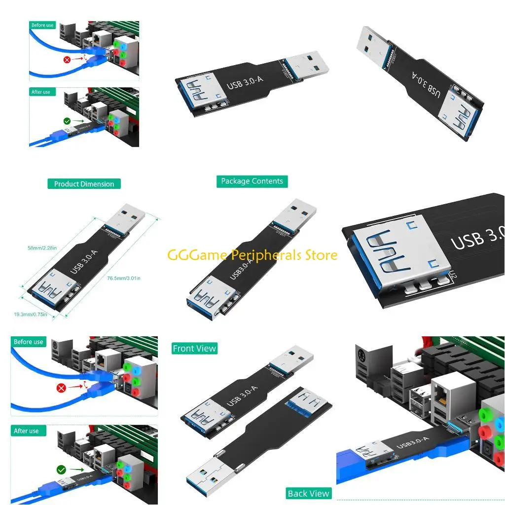 

U55B Efficient USB3.0 Expansion Card for Quick File Transfers and Device Support