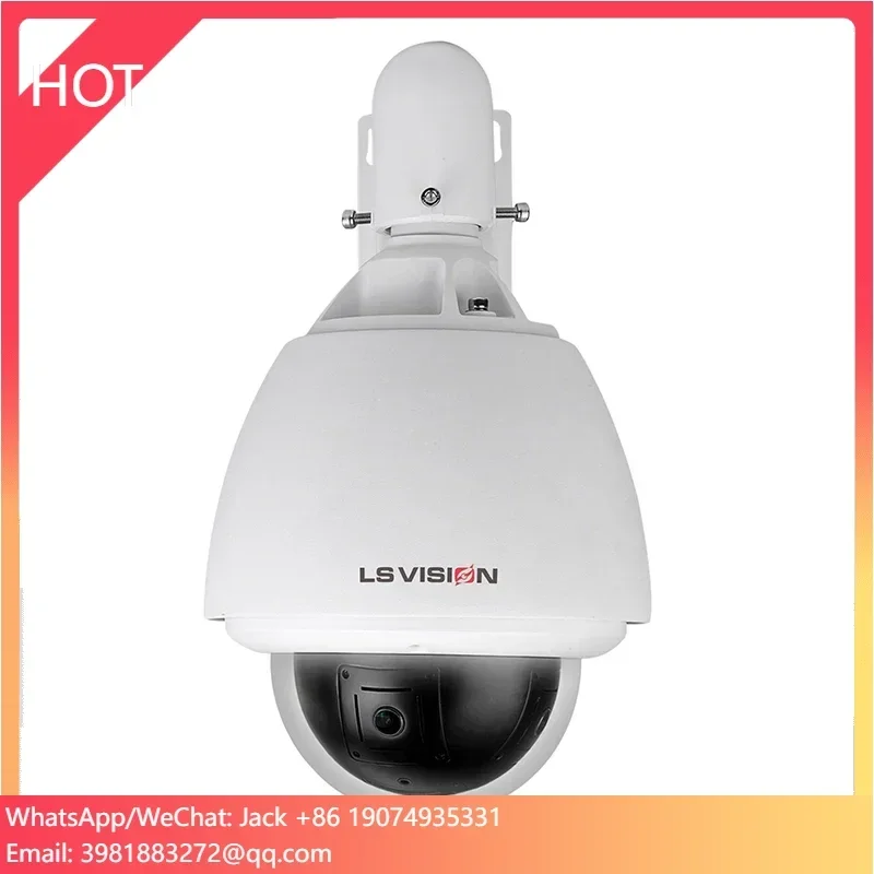 Telecamera CCTV con rotazione panoramica a 5 obiettivi LS VISION Dome ad alta velocità da 360 gradi 15 MP