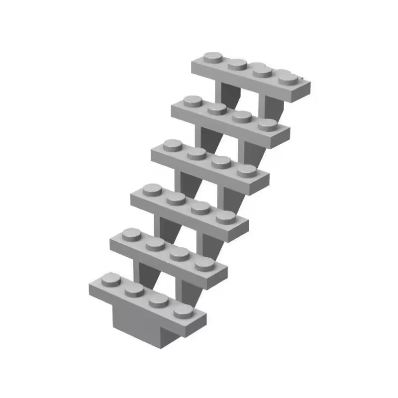 10 Stück DIY Bausteine Leiter 7x4x6 Dicke Figurensteine Lehrreiches Kreatives Spielzeug für Kinder Größe Kompatibel mit 30134 – Detail 2