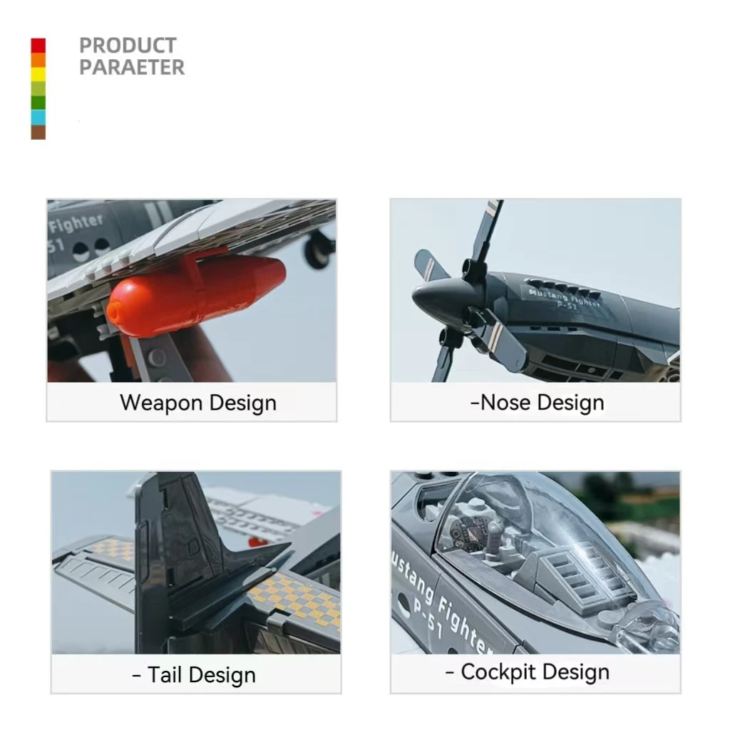 軍用戦闘機 小型粒子ビルディングブロックモデル