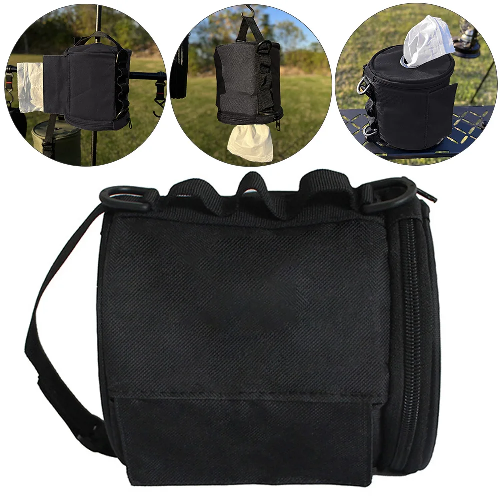 Field Tested Toilet Paper Holder with Dual Opening System Carry Handle and Hanging Strap Compatible with Standard Roll Sizes