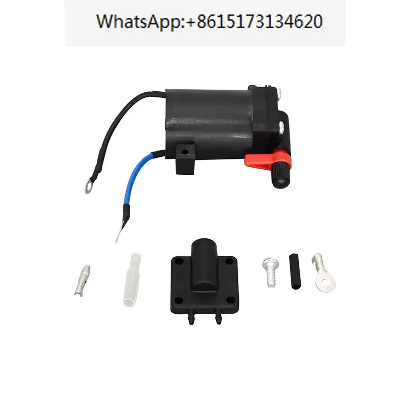 Fuel Primer Choke Solenoid 5007356 5828665 397909 Compatible with Evinrude Johnson Engines 9.9-300  1980-2005 1.6L-4.0L