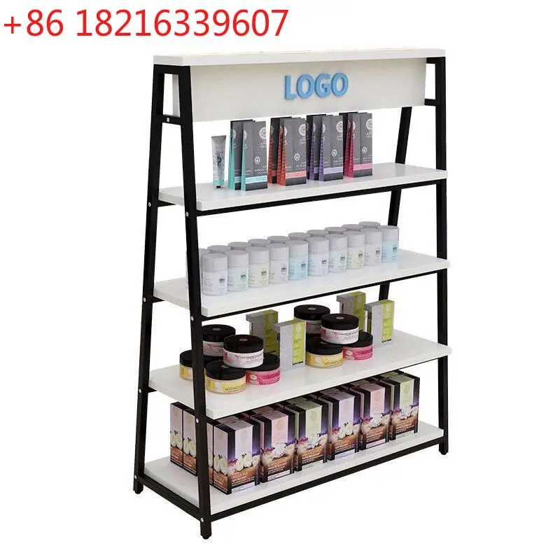 YAO Island Cabinet Double-sided Shelf Multi-layer Convenience Store Cosmetics Store Display Shelf Water Station