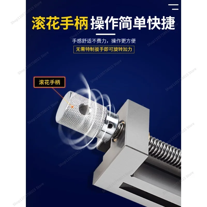 For high precision flat pliers small grinding machine cross batch manual vice clamp
