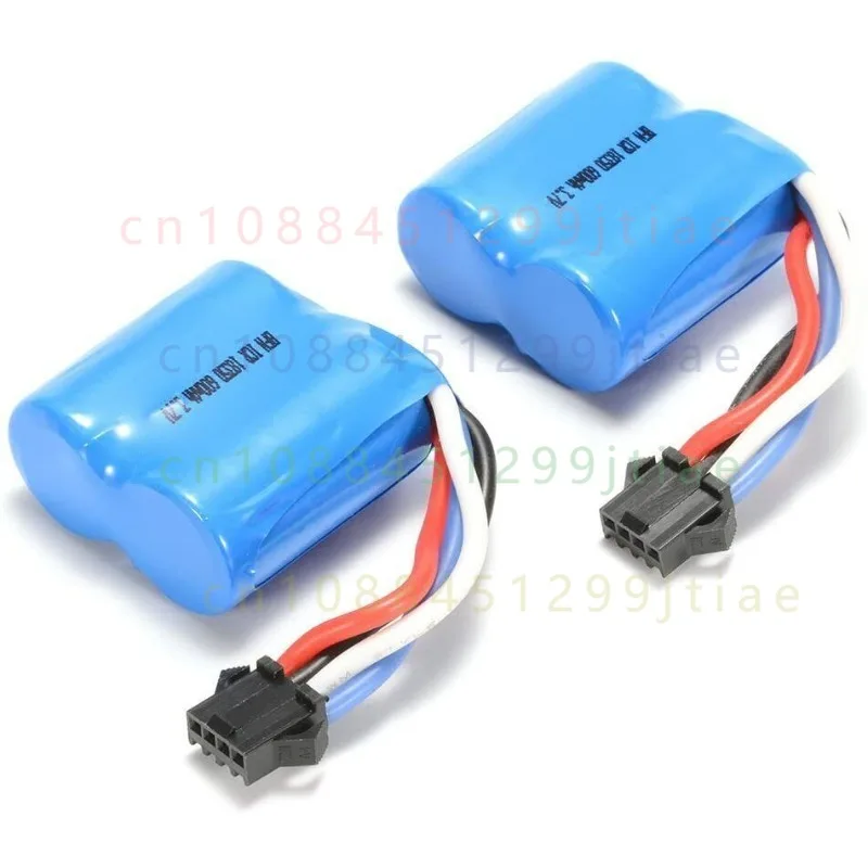 2PCS UDI 2 Pieces Replacement Battery for UDI RC UDI001 Venom Speed Boat 7.4V 600mAh