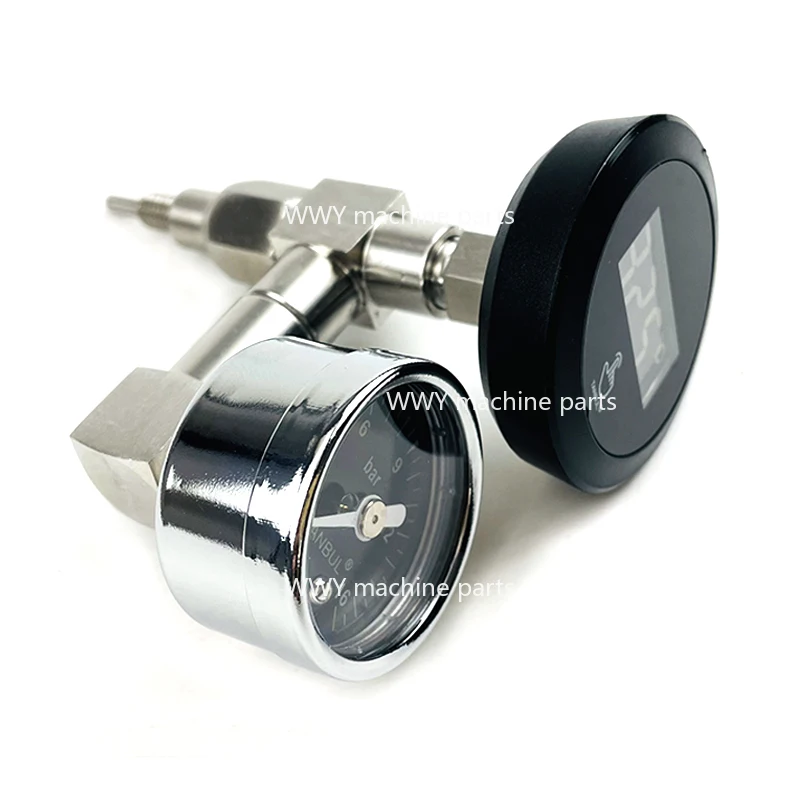 

Suitable for E61 semi-automatic coffee machine brewing head pressure gauge thermometer modification accessories