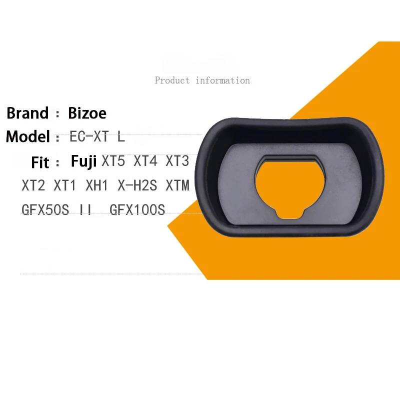 Fuji EC-XTL Eye Mask XT5 XH2 GFX50SII XT4 XT1 XT2 XH1 XT3 Goggle X-H2S Viewfinder XT4 GFX50S GFX100S EC-GFX XTM