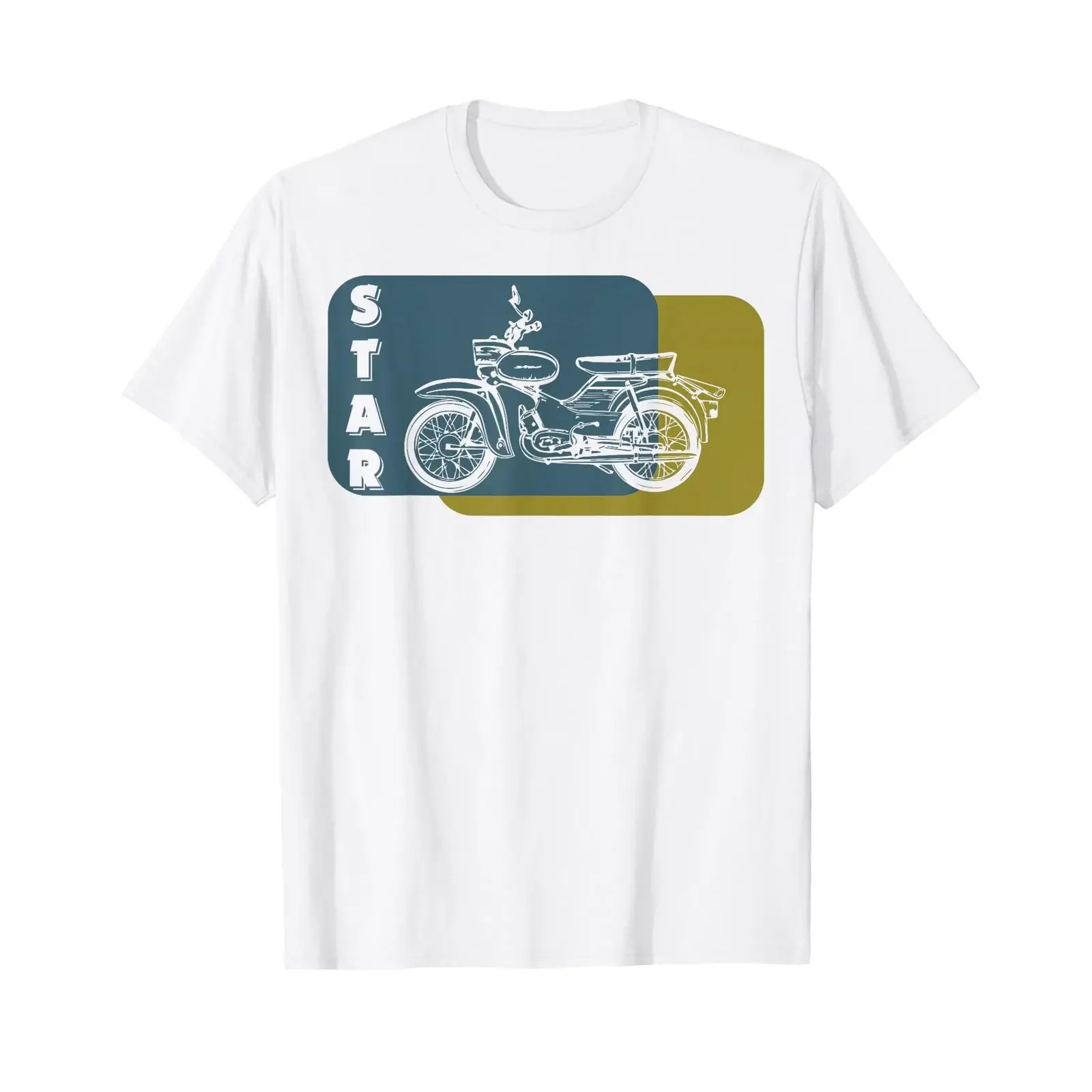 Oldtimer Moped Vintage Simson Star T Shirt vintage Washed Stretched Breathable Stylish graphic fashion Slightly homme
