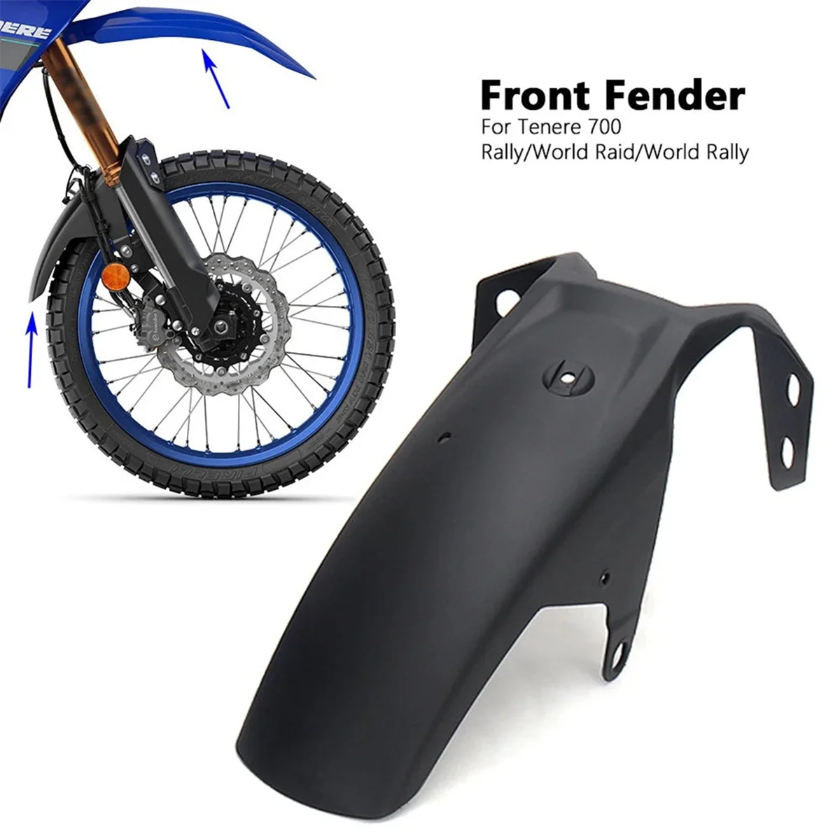 Motorcycle Front Fender Cover Protector Mudguard for Yamaha Tenere 700 T7 Tenere700 World Raid TENERE 700 World Rally