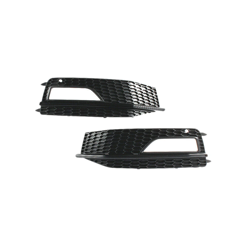 

Front Bumper Lower Fog Lamp Light Grill Grille Grid for Audi S4 A4 SLine 2013-2015 8K0 807 681