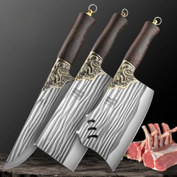 Home kitchen hand forging knife, chef cutting knife, cutting meat, cutting vegetables, cutting bone, commercial special tools