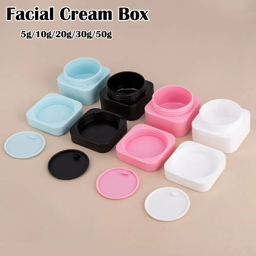 New Plastics Makeup Jar Multicolor Empty Box Empty Container Face Cream