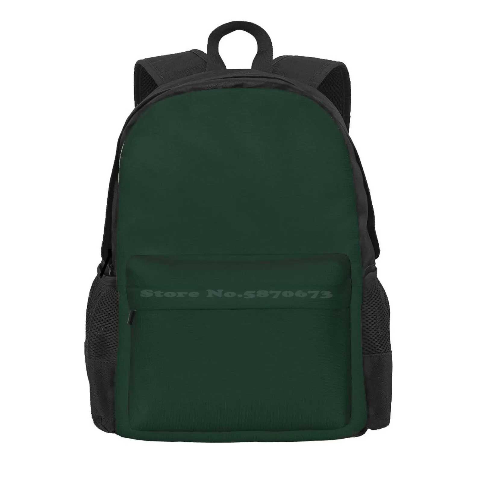 Ultra Deep Emerald Green - Lowest Price On Site Hot Sale Schoolbag Backpack Fashion Bags Forest Deep Emerald Green Dark Green