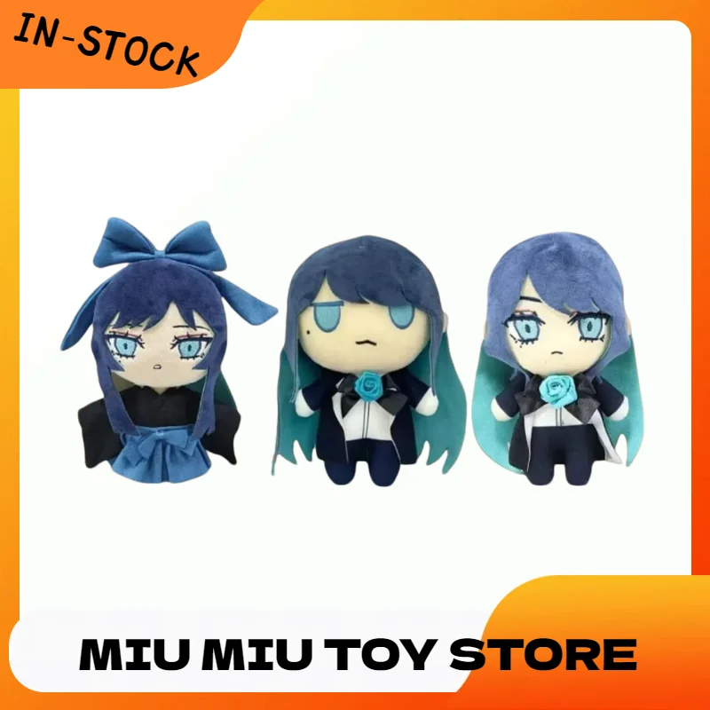 

New Ado Hibana Plush Toy Anime Game Cute Blue Hair Anime Japanese Singer Stuffed Doll Collectible Mini Gift For Anime Fans