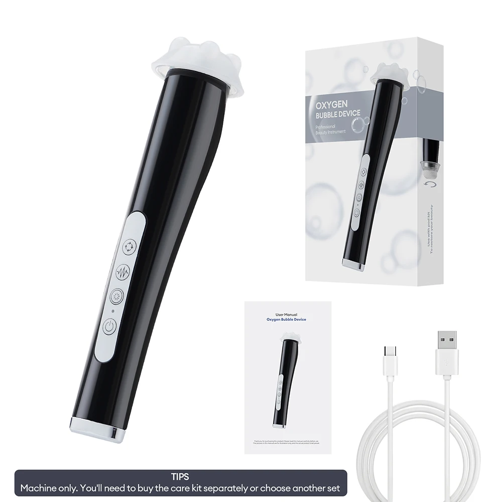 Oxygen Bubble Pen CO2 Oxygen Handheld Portable Facial Oxygen Bubble Beauty Device Tighten Skin And Eliminate Puffiness Skin Care
