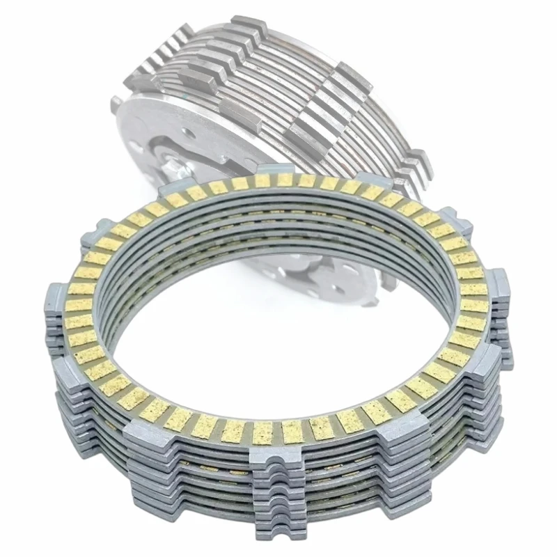 For Kawasaki Ninja ZX6R ZX-6R ZX-6RR ZX 600 636 ZX636F ZX636E ABS Fiberous Clutch Friction Disc Plate Kit 8P 2005-2021