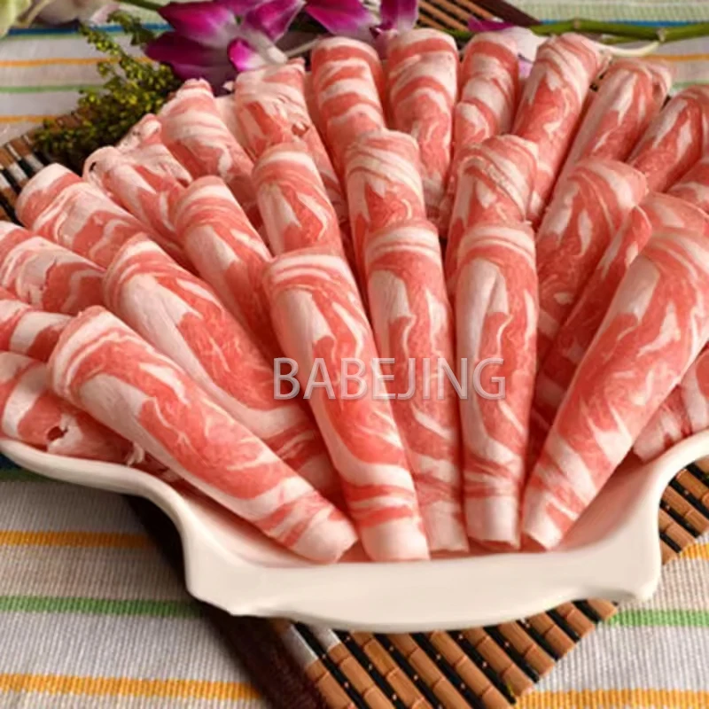 قطاعة لحم كهربائية من الفولاذ المقاوم للصدأ، قطاعة لفائف لحم الضأن المنزلية، قطاعة لحم البقر الصغيرة