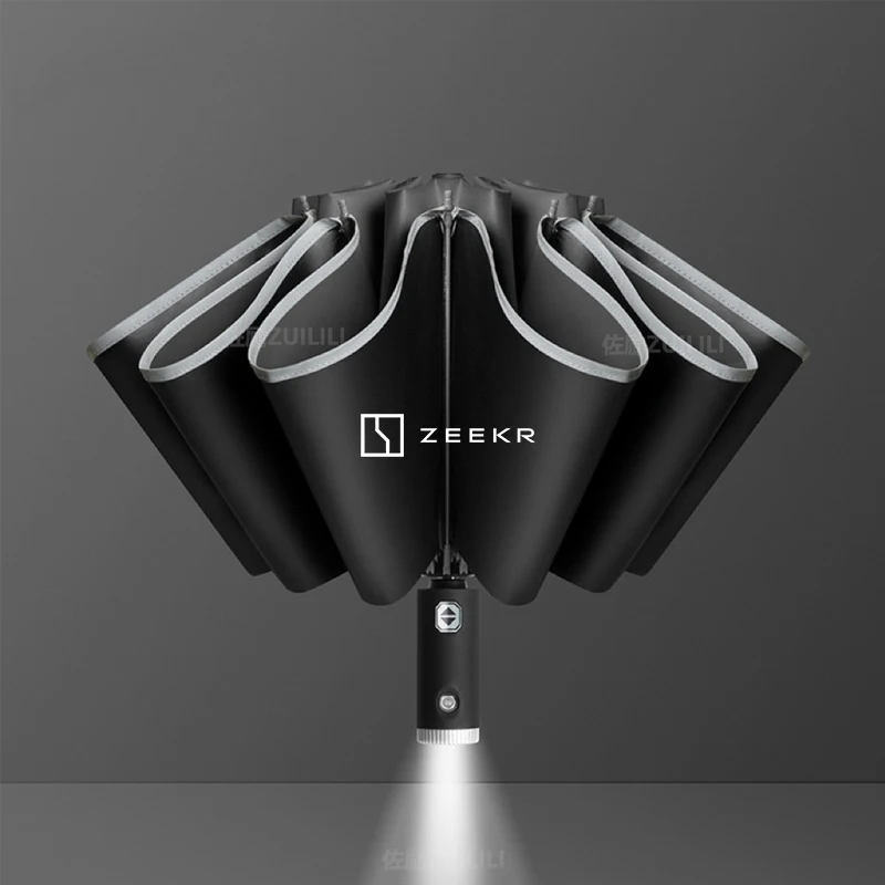 Car Automatic Folding Windproof Sunshade Umbrella For ZEEKR X 001 007 009 2022 2023 2024 Automotive interior Accessories