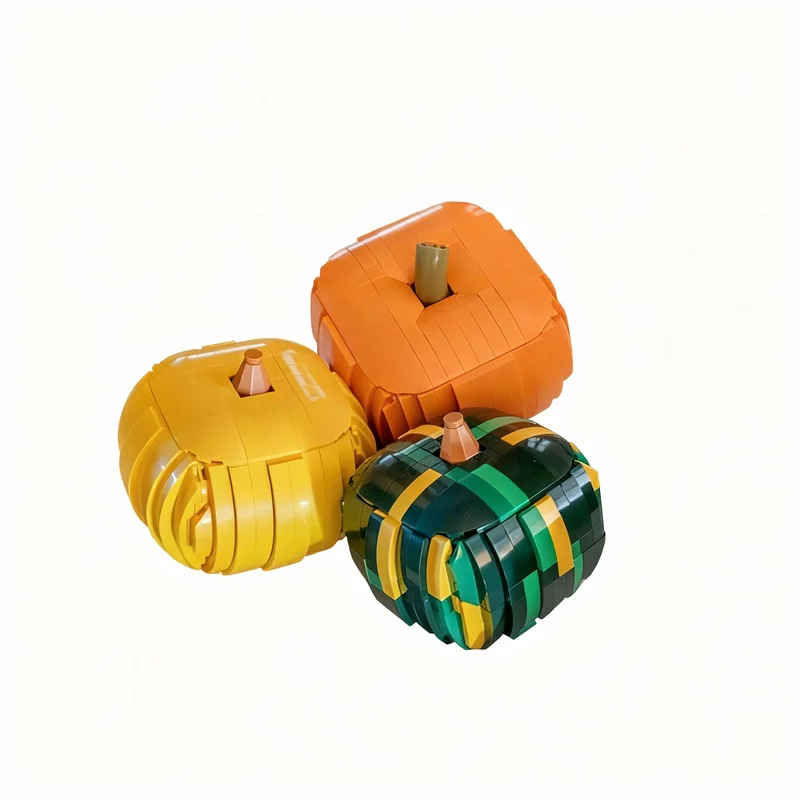 Art And Craft Autumn - 1012 pezzi MOC Zucche Stagionali come