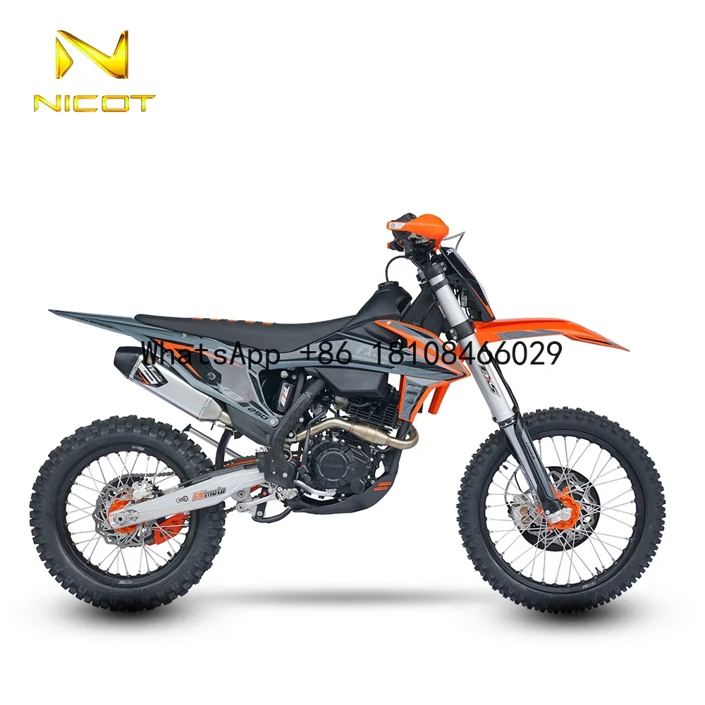 Nicot KF300NS 182MN Hot Sale DOHC Dirt Bike 300cc Motocross 300cc Off-road Motorcycle 300cc Dirt Bike with Zongshen NC300S Engin