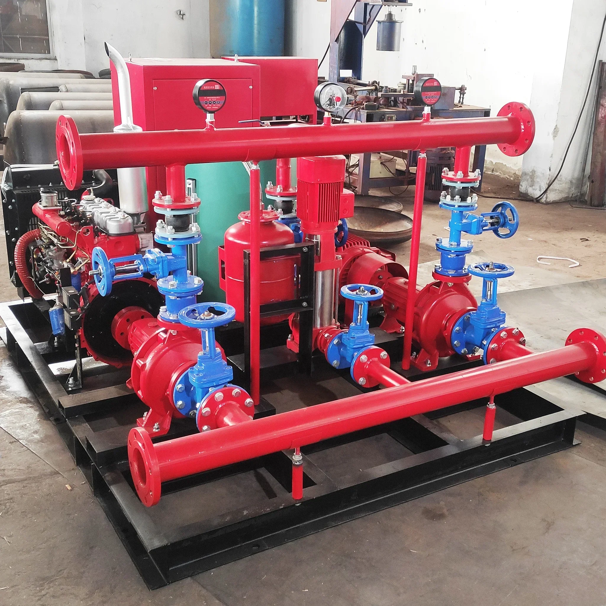 NFPA 20規格消防システムポンプセット