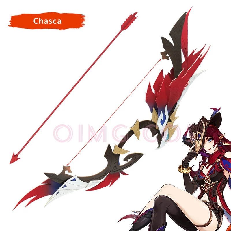 

Genshin Impact Chasca Cosplay Weapon Props Model Knife and Sword