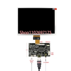 HJ080IA-01E 8 inch IPS monitor display LCD TFT resolution 1024*768 with 40 pin LVDS control driver board for tablet