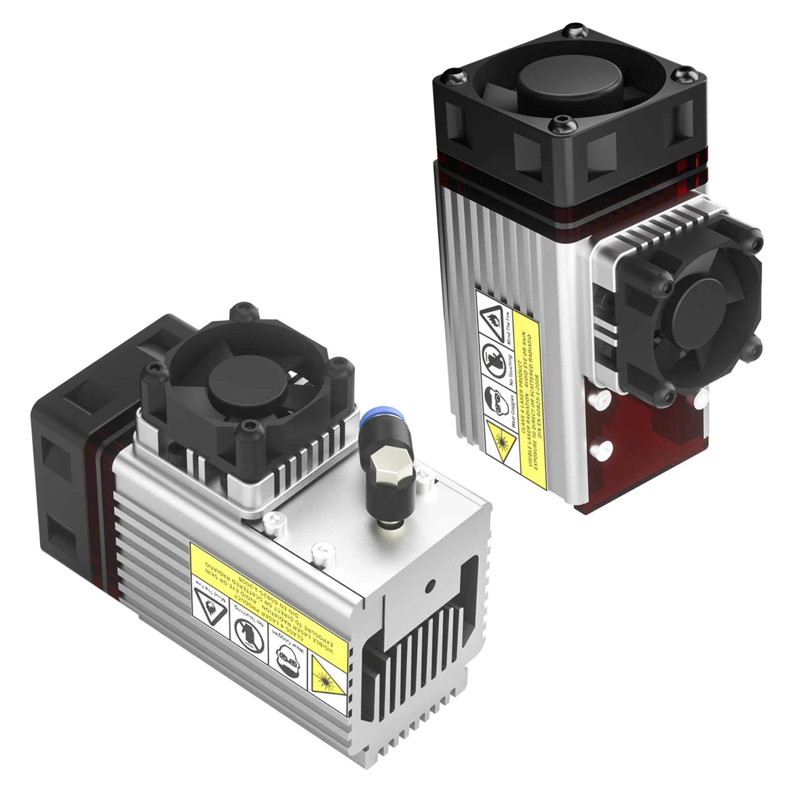 Ugello d'aria in metallo CNC NEJE AF6 per modulo Laser NEJE A40640-alta pressione-Max 1,5 mpa