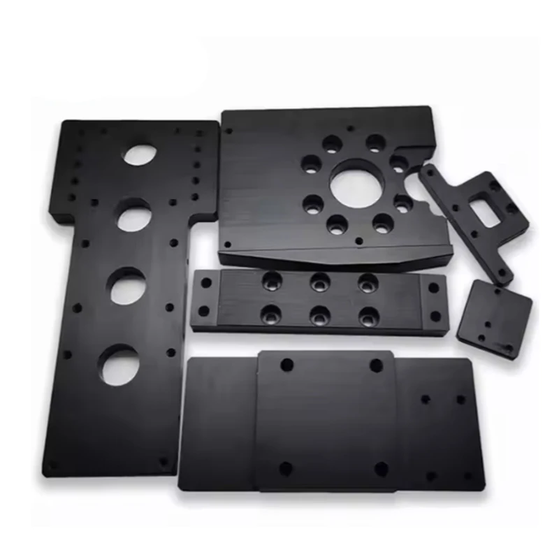 Custom Cnc Milling Service Aluminum Turntable Tonearm Base Plate With Silver Anodizing