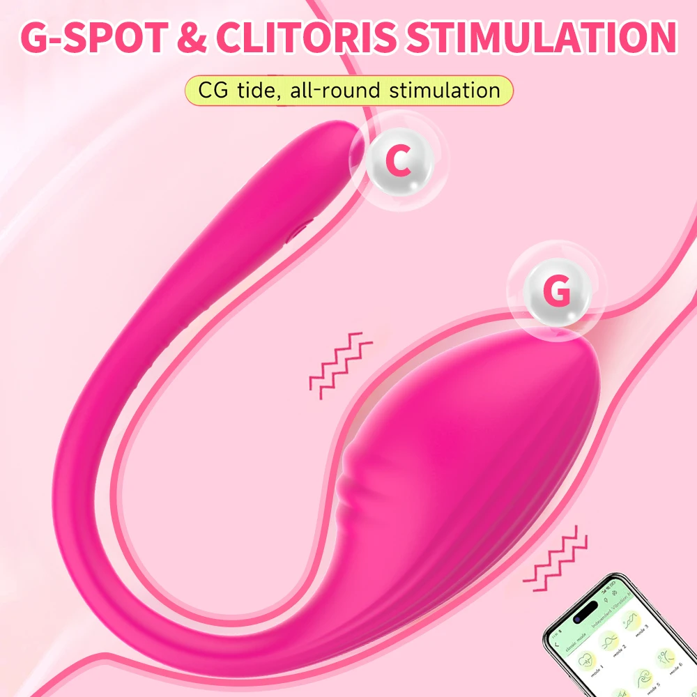 Sex Toys Egg Vibrator Wireless Control Vibrator APP Remote Control Dildo Panties Wear Vibrating G Spot Clit Stimulator Massager view 3