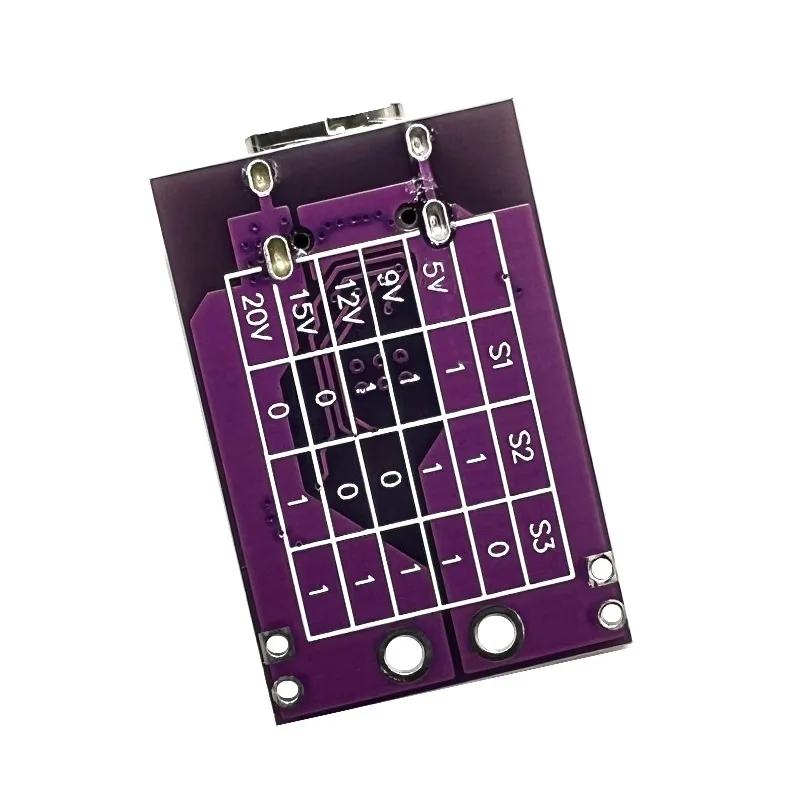 Type-C QC AFC PD2.0 PD3.0 to DC Spoof Scam Fast Charge Trigger Polling Detector USB-PD Notebook Power Supply Change