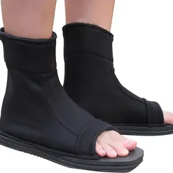 Hot Japan Anime Cosplay Shoes Ninja Black Blue Cosplay Cartoon Boots for Halloween Party Dropshipping
