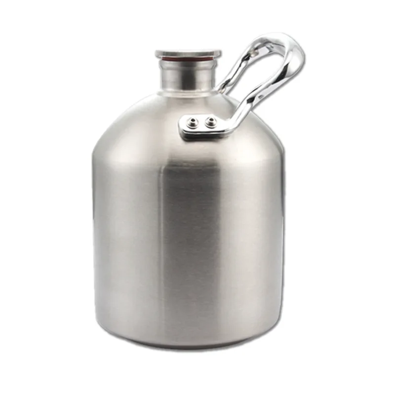 304 stainless steel craft wine jug portable beer Baijiu barrel seal 2L3.6L5L8L