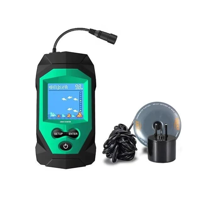 New FL068-T Fish Finders Fishing Detector Carp Fishing Sonar and Echo Sounder