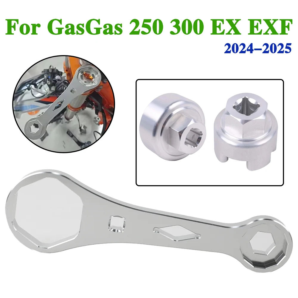 

Motorcycle Accessories Multifunctional Spanner Fork Cap Wrenchs Shock Absorber Repair Removal Tool For GasGas EC EX MC EXF MCF