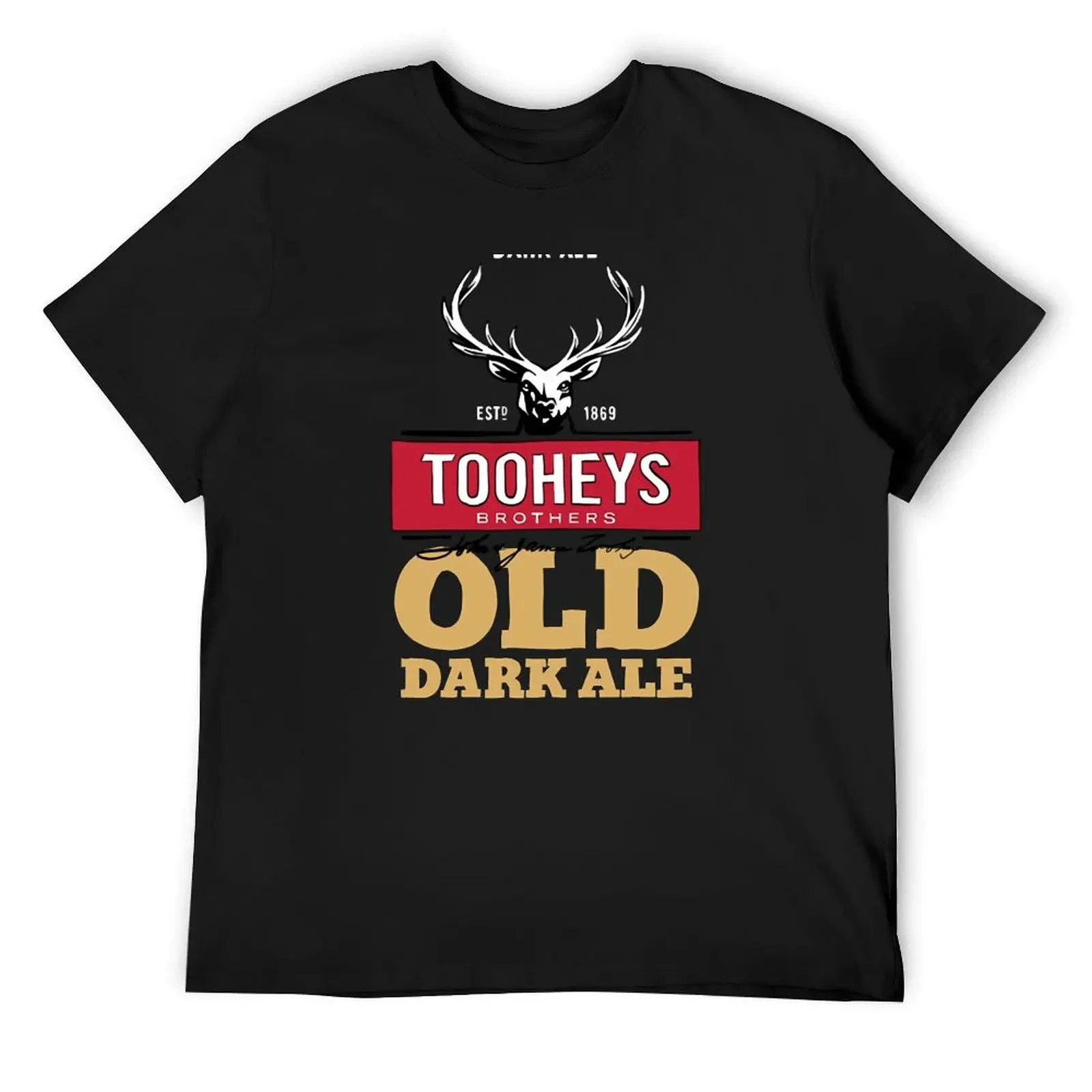 

Tooheys Old dark ale POP T-Shirt plain baggy shirts new edition vintage anime shirt heavy weight t shirts for men