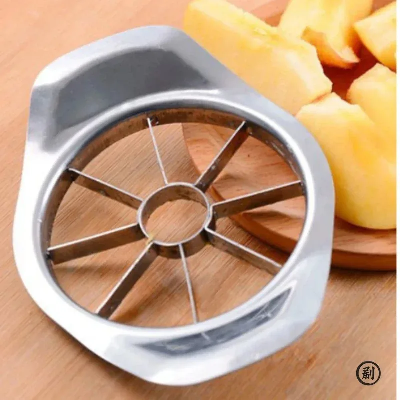 Stainless Steel Comfortable Handle Apple Slicer Fruit Core Remover Use Sharp Slice Reusable Vegetable and Fruit Tools - view 4